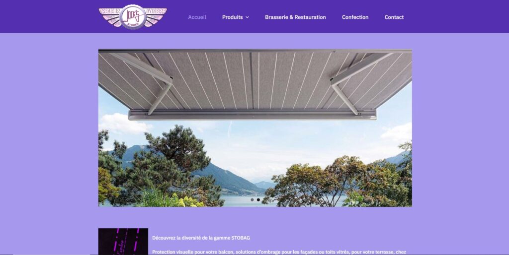 Accueil du site jock's